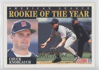 Chuck Knoblauch was the first Kenosha Twins MLB All-Star in 1992 
