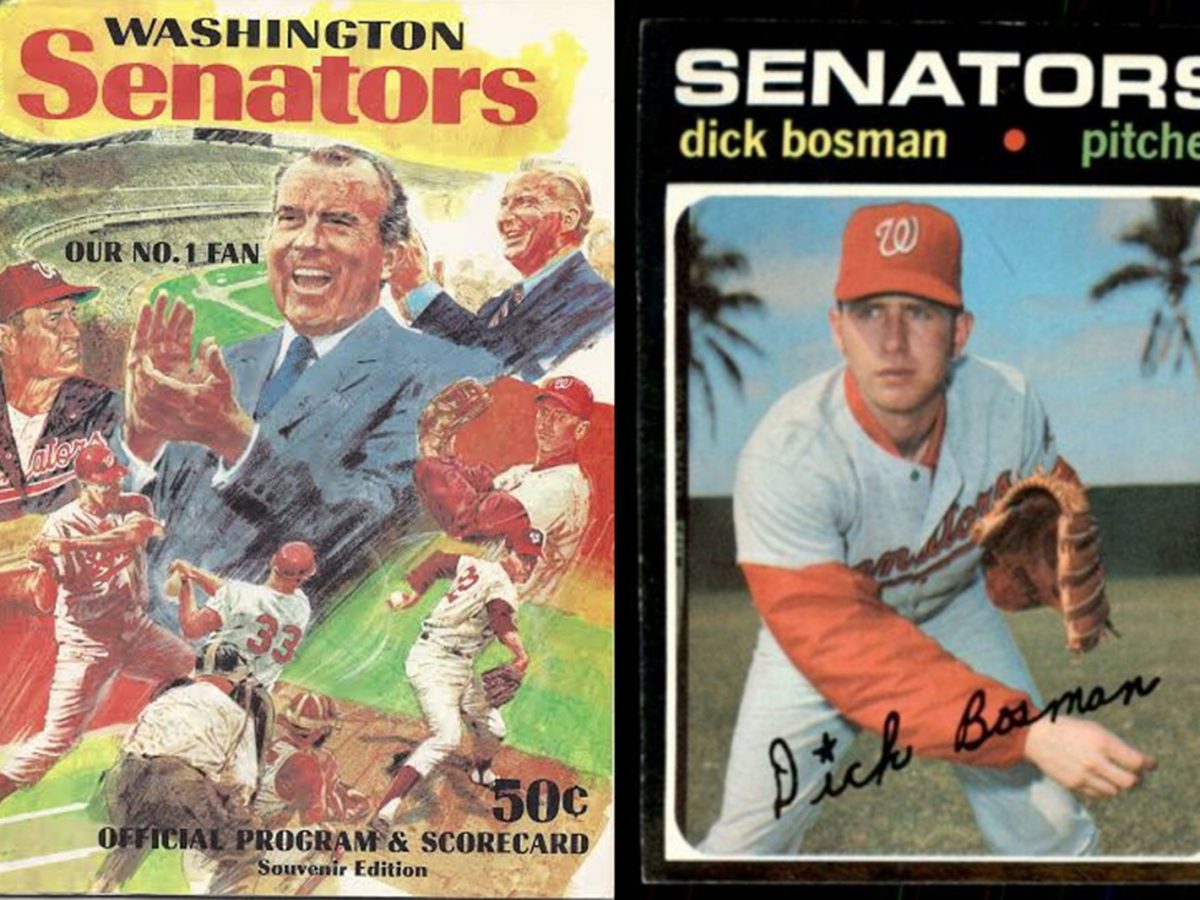 Dick Bosman threw a shutout for the Washington Senators in the 1971  'Presidential Opener' 