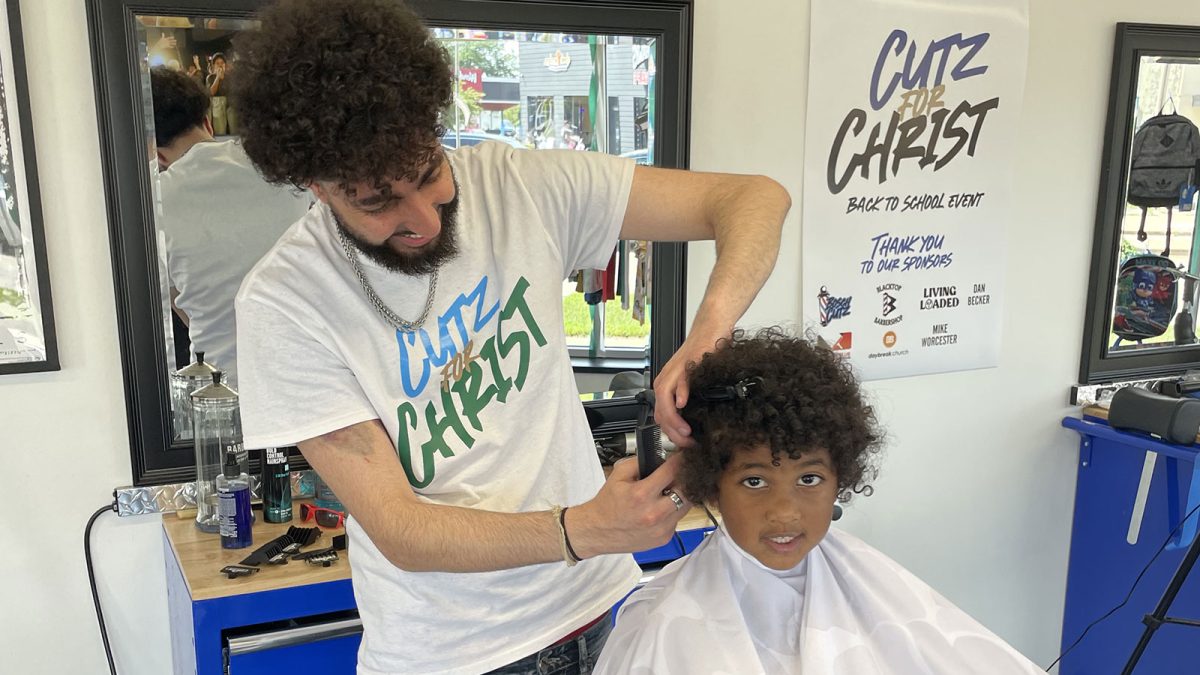 Bosch Cutz of Kenosha provides free back to school haircuts as a