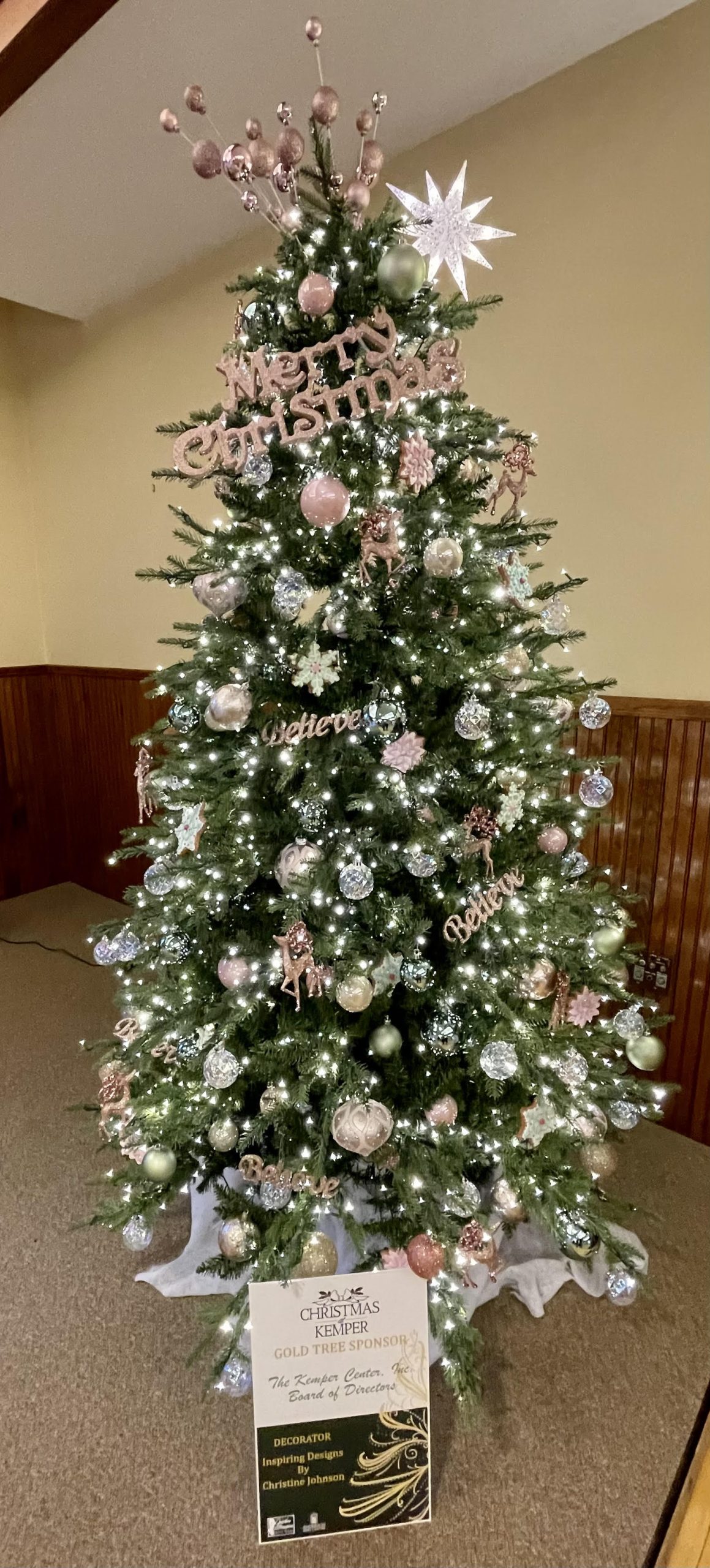 19 stunning Christmas trees on display at Kemper Center’s annual