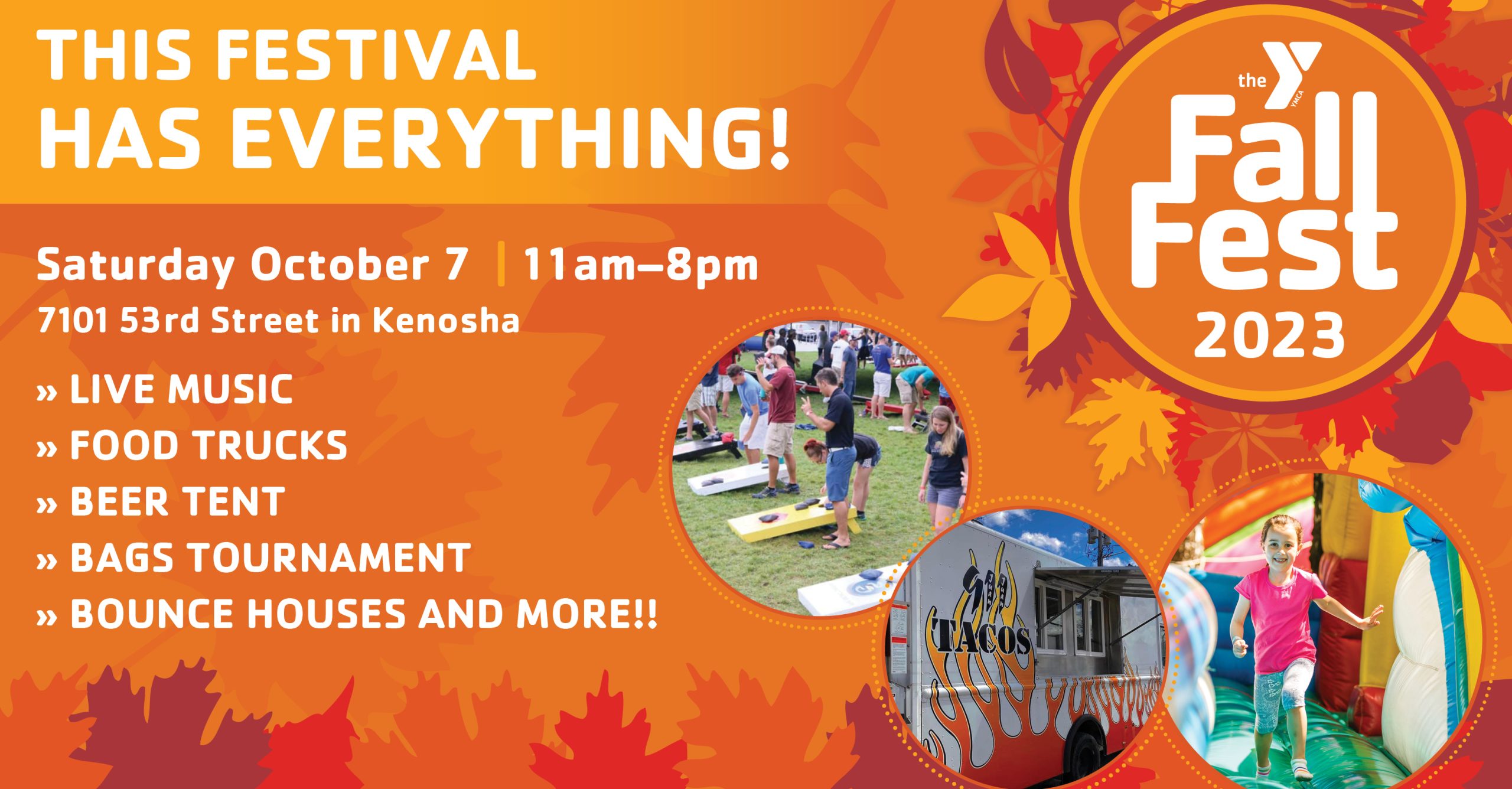 Join us Saturday, October 7th for the 3rd Annual Fall Fest at the Y ...